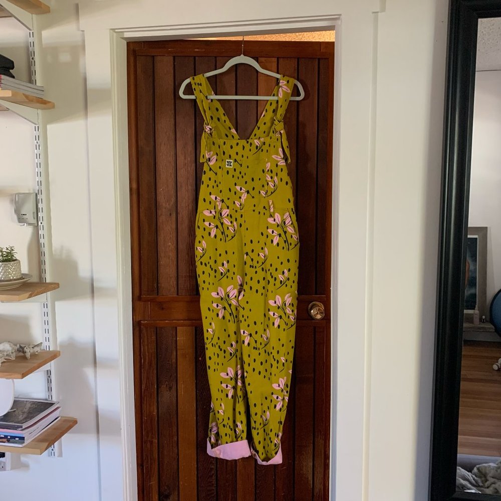 Lucy & Yak Dugarees | Limited Edition Easton Organic Cotton in Kafi Print